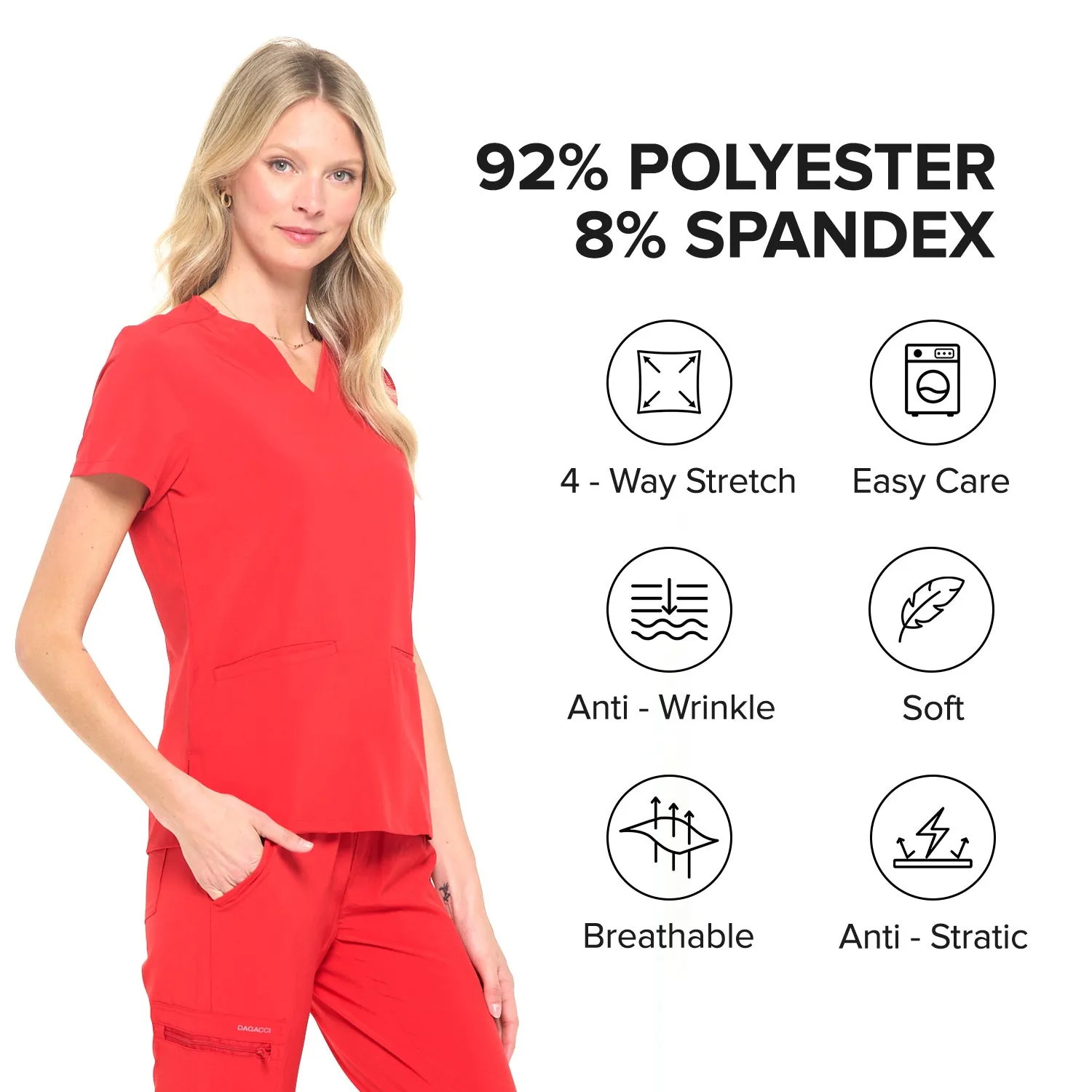 4-Way Stretch Unisex Jogger Scrubs Sets [FS2802]