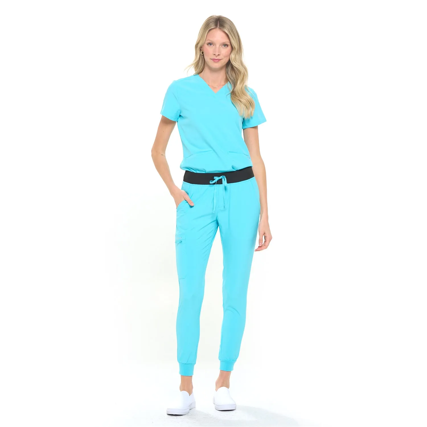 4-Way Stretch Unisex Jogger Scrubs Sets [FS2802]