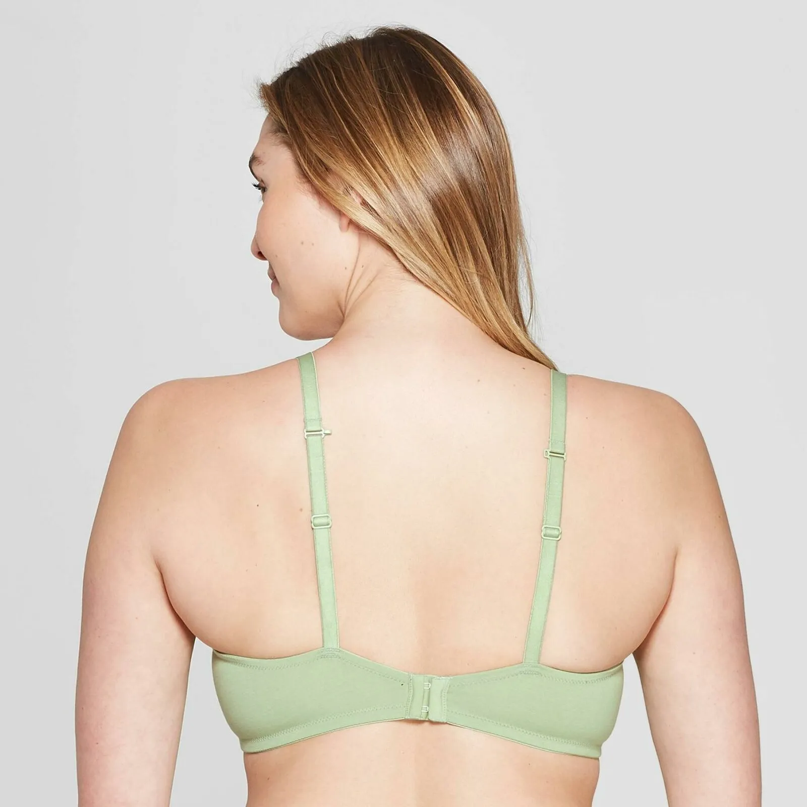 Auden Women's Everyday Cotton Demi Lightly Lined T-Shirt Bra