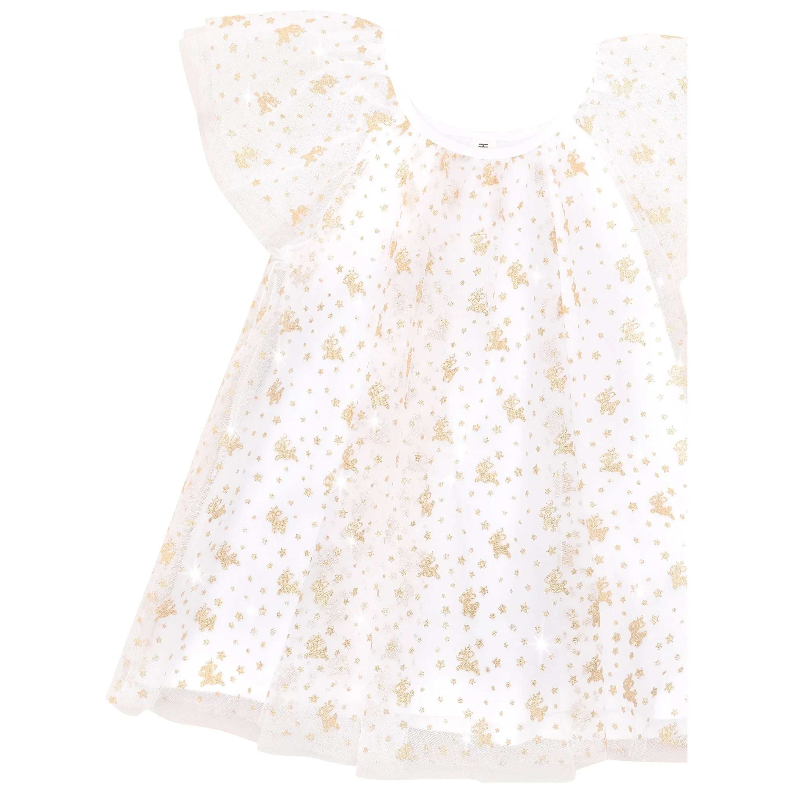 Christmas Reindeer Tulle Dress