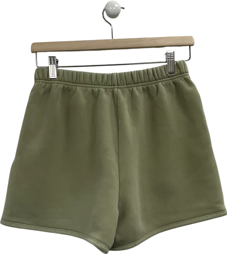 J.crew Green Cotton Jogger Shorts UK XS
