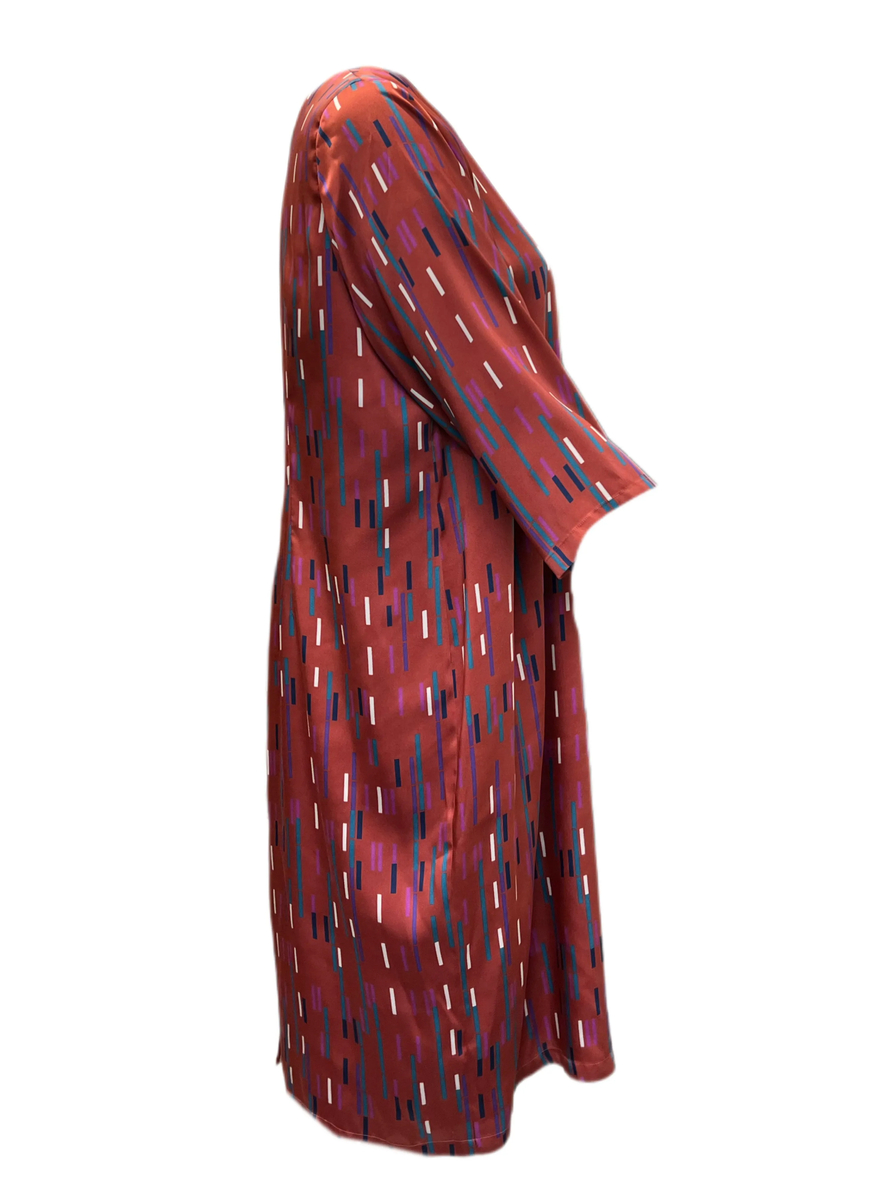 Marina Rinaldi Women's Red Danzante Shift Dress Size 20W/29 NWT