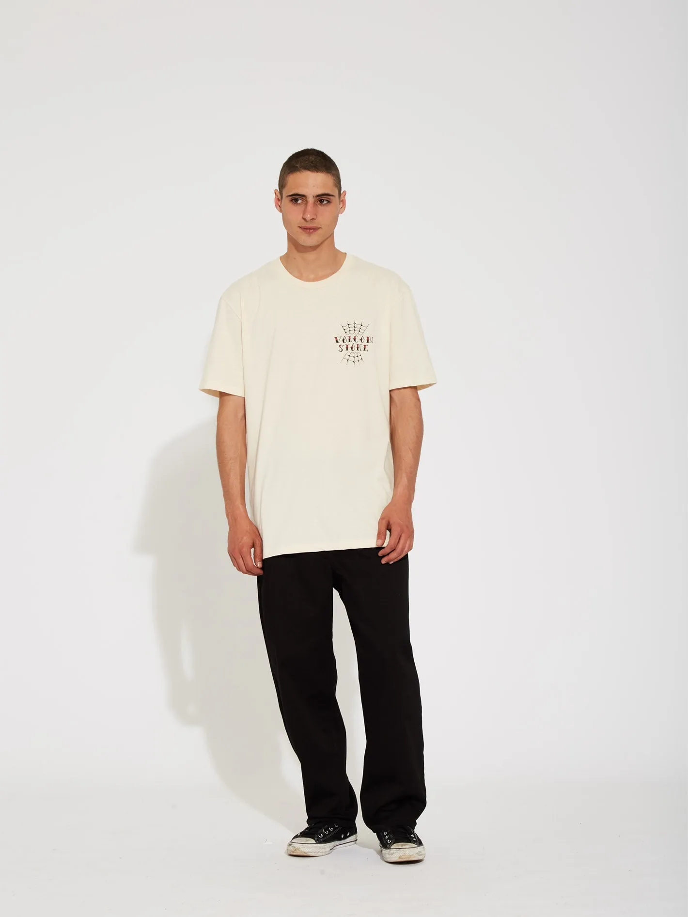 Pleated Chino Hose - BLACK