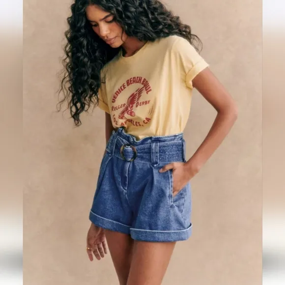 Sézane Rome Shorts